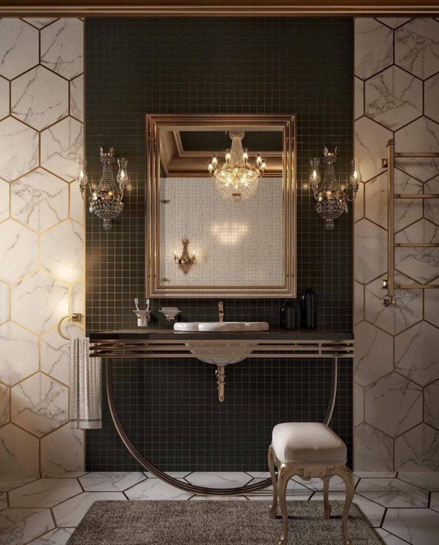 Refined bedroom suite interior design by Kenneth Bordewick — Downtown Dubai