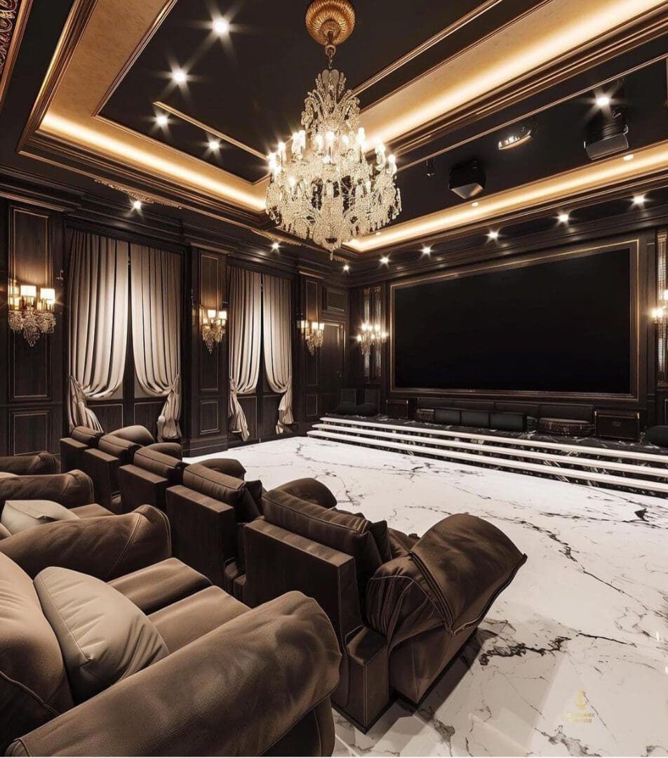 Luxury living room interior design by Beverly Hills Luxury Interiors — London